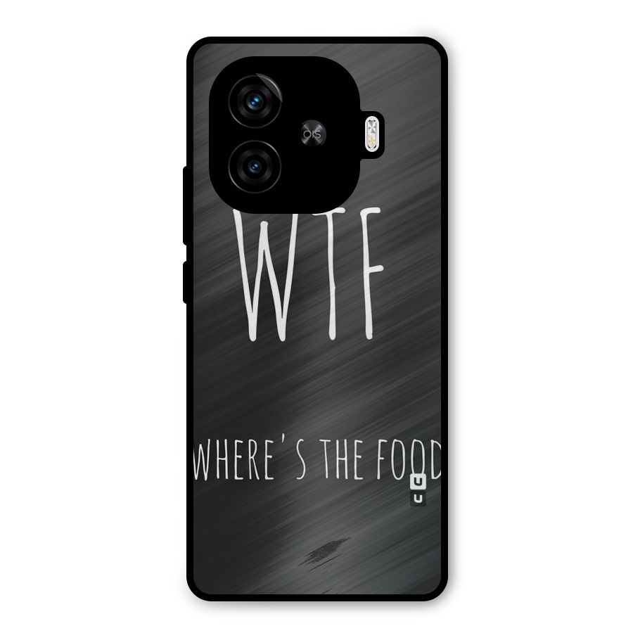 Where The Food Metal Back Case for iQOO Z9 Turbo