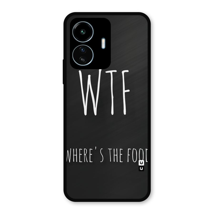 Where The Food Metal Back Case for vivo iQOO Z6 Lite 5G