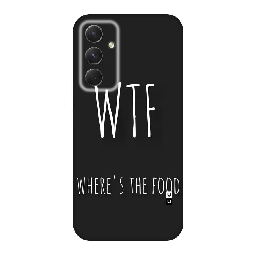 Where The Food Original Polycarbonate Back Case for Galaxy A54
