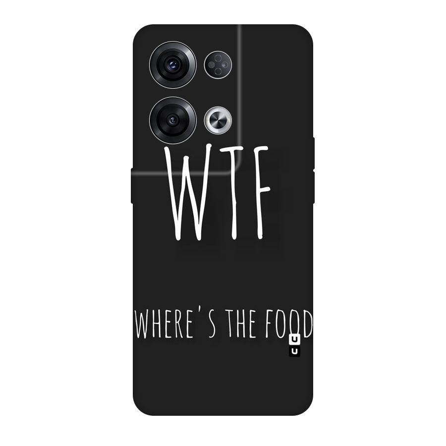 Where The Food Original Polycarbonate Back Case for Oppo Reno8 Pro 5G