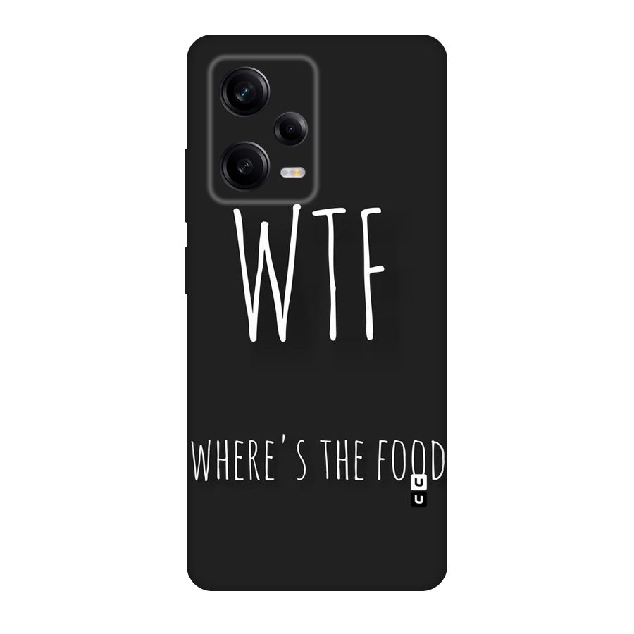 Where The Food Original Polycarbonate Back Case for Redmi Note 12 Pro