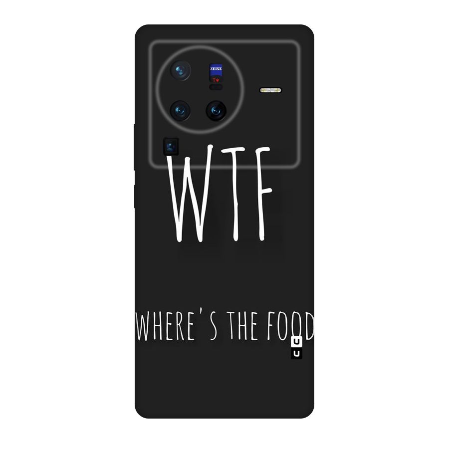 Where The Food Original Polycarbonate Back Case for Vivo X80