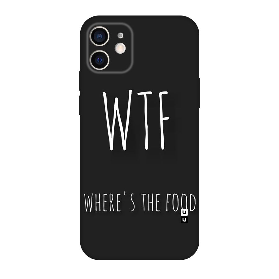 Where The Food Original Polycarbonate Back Case for iPhone 12