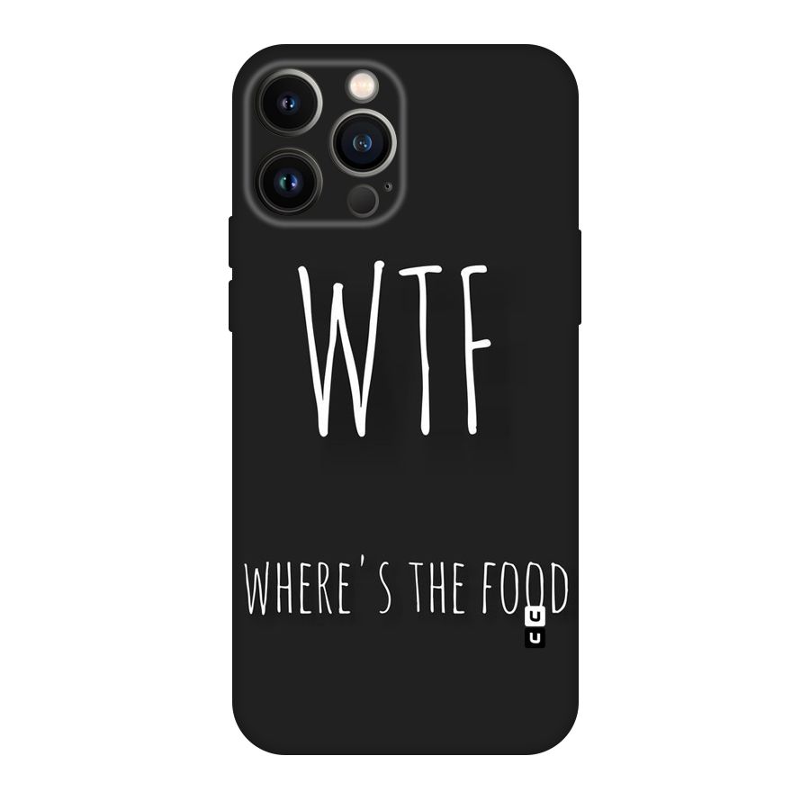 Where The Food Original Polycarbonate Back Case for iPhone 13 Pro Max