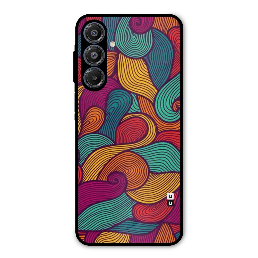 Whimsical Colors Metal Back Case for Galaxy A16 5G