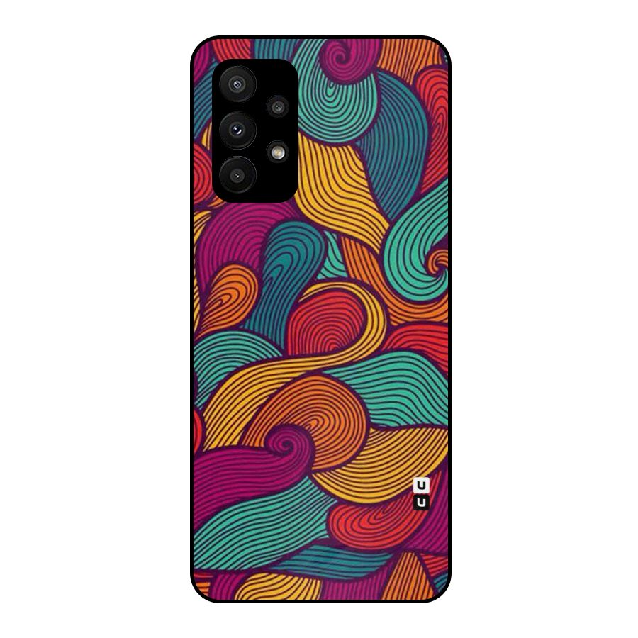 Whimsical Colors Metal Back Case for Galaxy A23