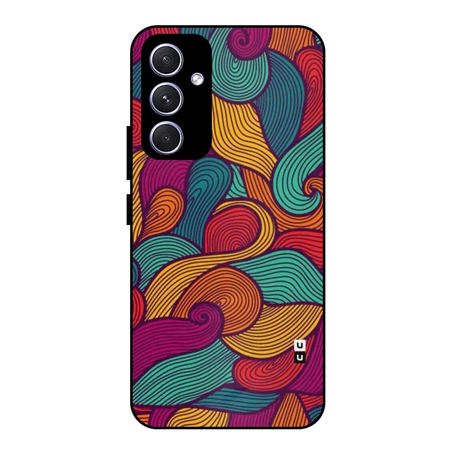 Whimsical Colors Metal Back Case for Galaxy A54