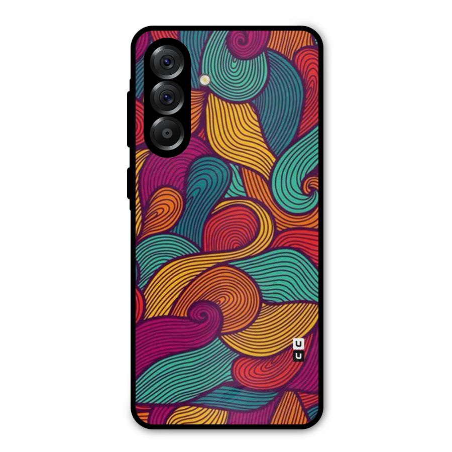 Whimsical Colors Metal Back Case for Galaxy A56