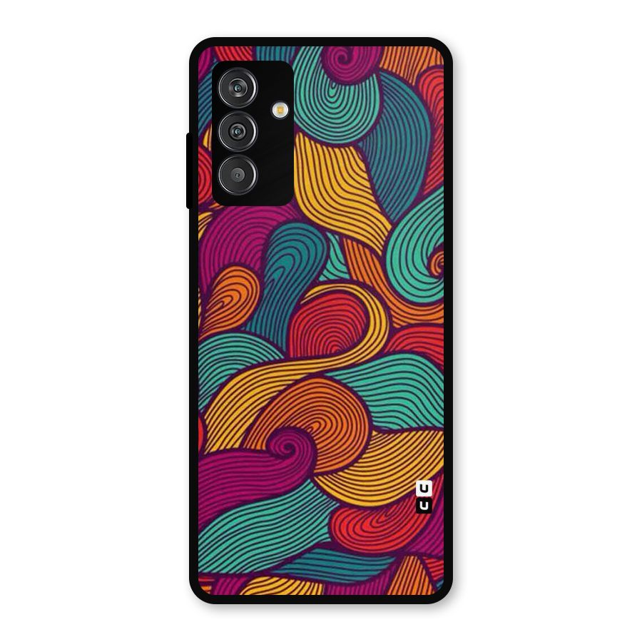 Whimsical Colors Metal Back Case for Galaxy F13