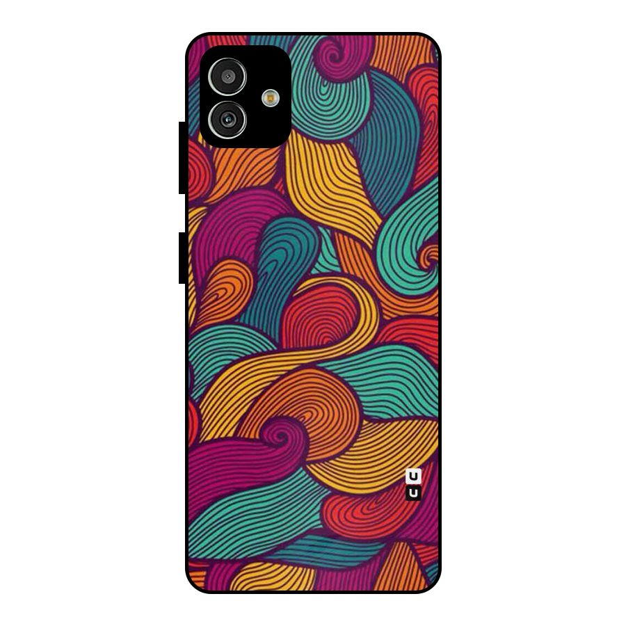 Whimsical Colors Metal Back Case for Galaxy M13 5G