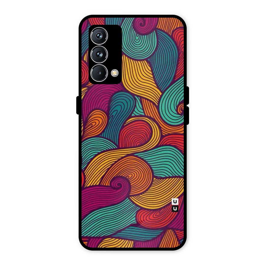 Whimsical Colors Metal Back Case for Realme GT Master Edition