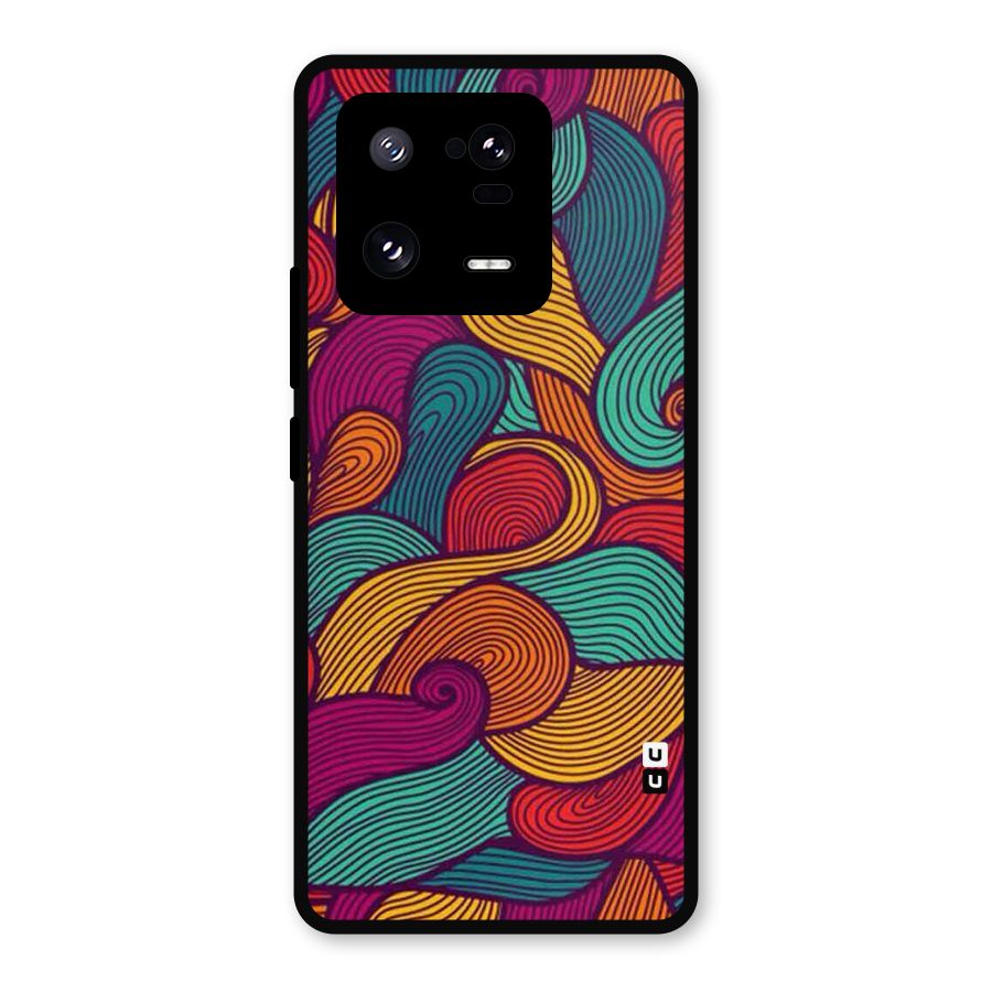 Whimsical Colors Metal Back Case for Xiaomi 13 Pro