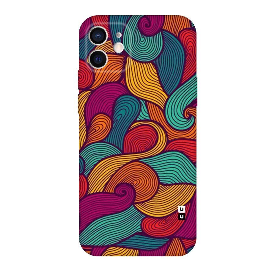 Whimsical Colors Original Polycarbonate Back Case for iPhone 12