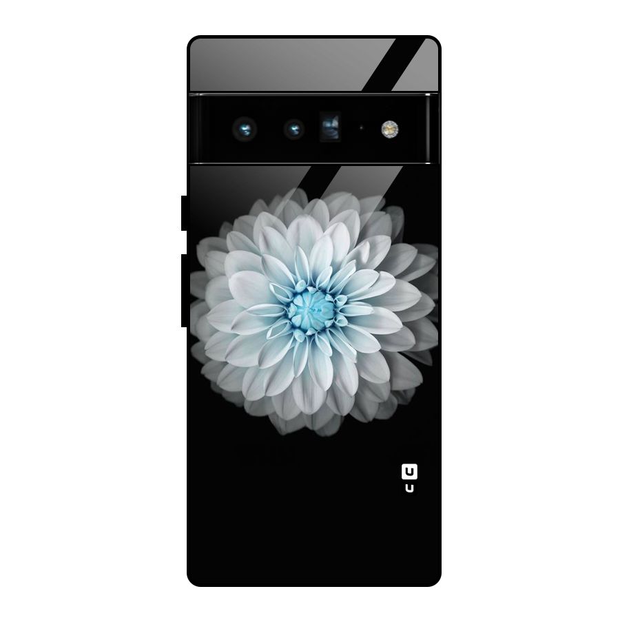 White Bloom Glass Back Case for Google Pixel 6 Pro