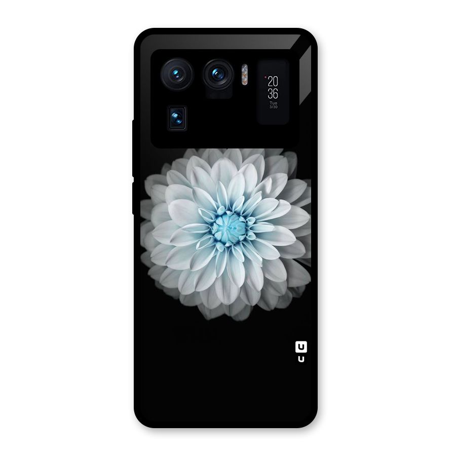 White Bloom Glass Back Case for Mi 11 Ultra