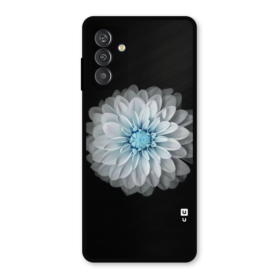 White Bloom Metal Back Case for Galaxy F13