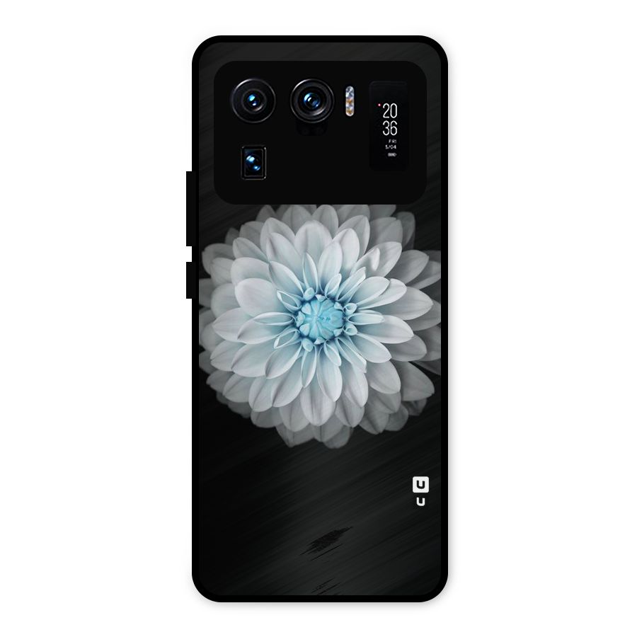 White Bloom Metal Back Case for Mi 11 Ultra