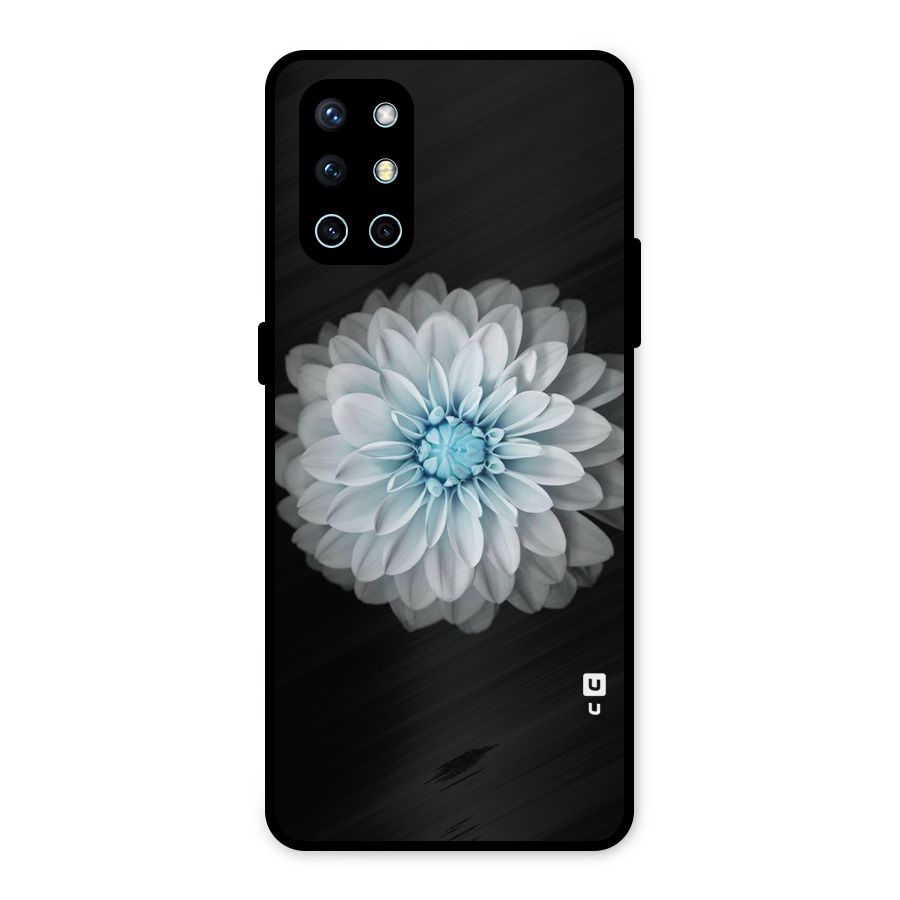 White Bloom Metal Back Case for OnePlus 9R