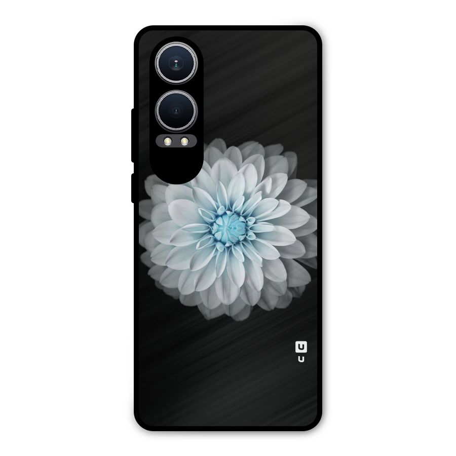 White Bloom Metal Back Case for OnePlus Nord CE4 Lite