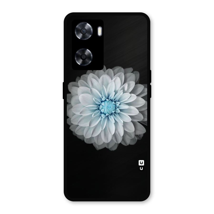 White Bloom Metal Back Case for OnePlus Nord N20 SE