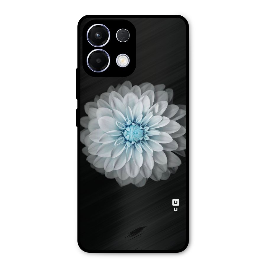 White Bloom Metal Back Case for Oppo K13
