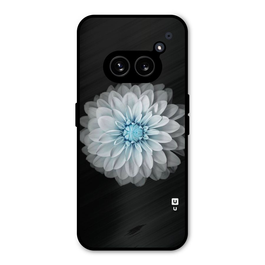 White Bloom Metal Back Case for Nothing Phone 2a