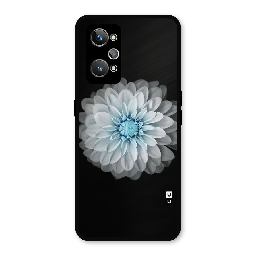 White Bloom Metal Back Case for Realme GT 2