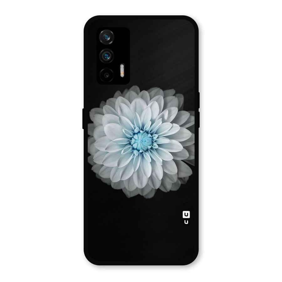 White Bloom Metal Back Case for Realme GT 5G