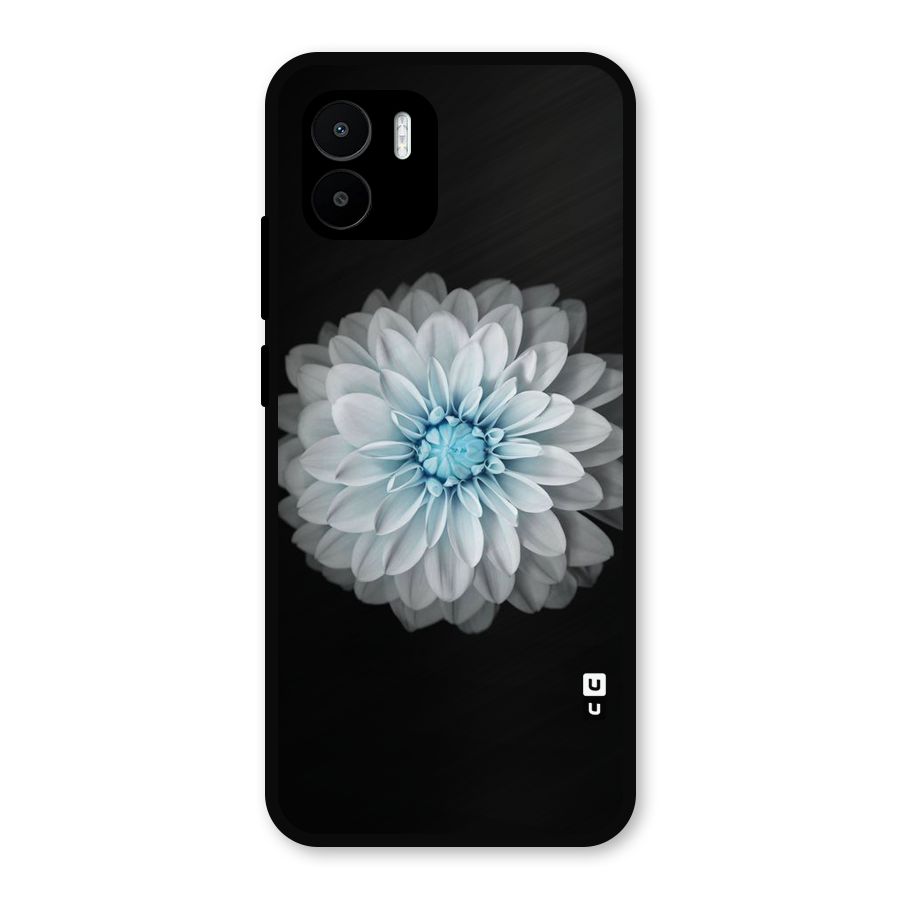 White Bloom Metal Back Case for Redmi A2