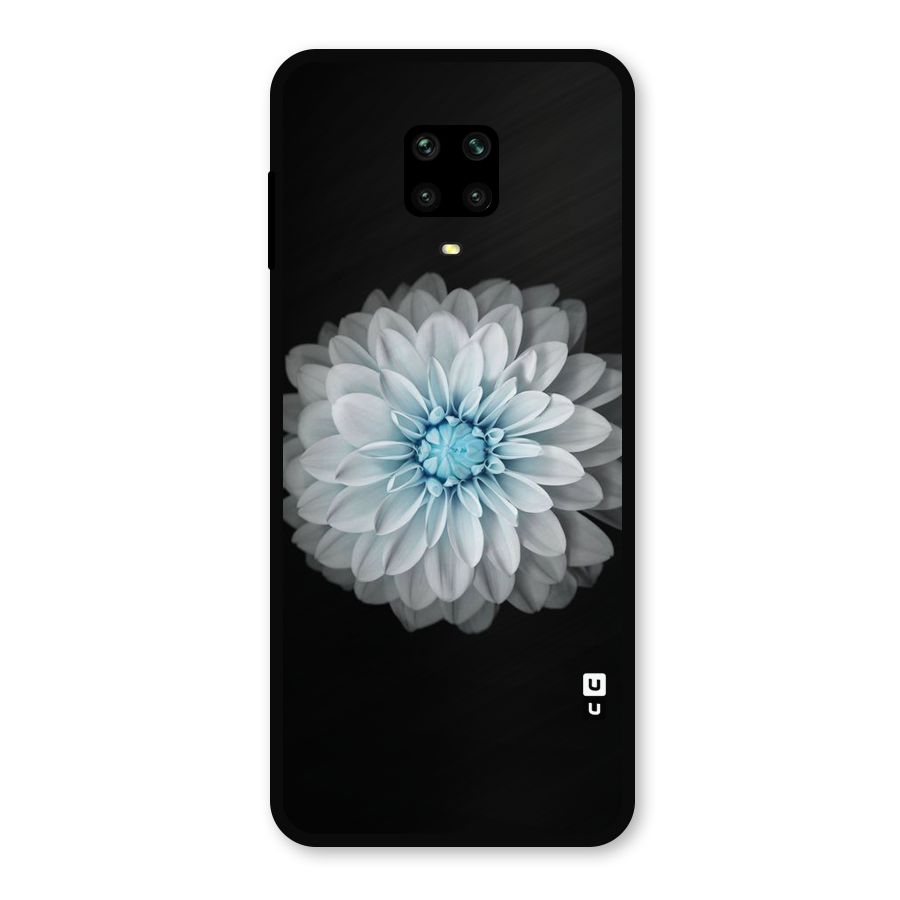 White Bloom Metal Back Case for Redmi Note 10 Lite