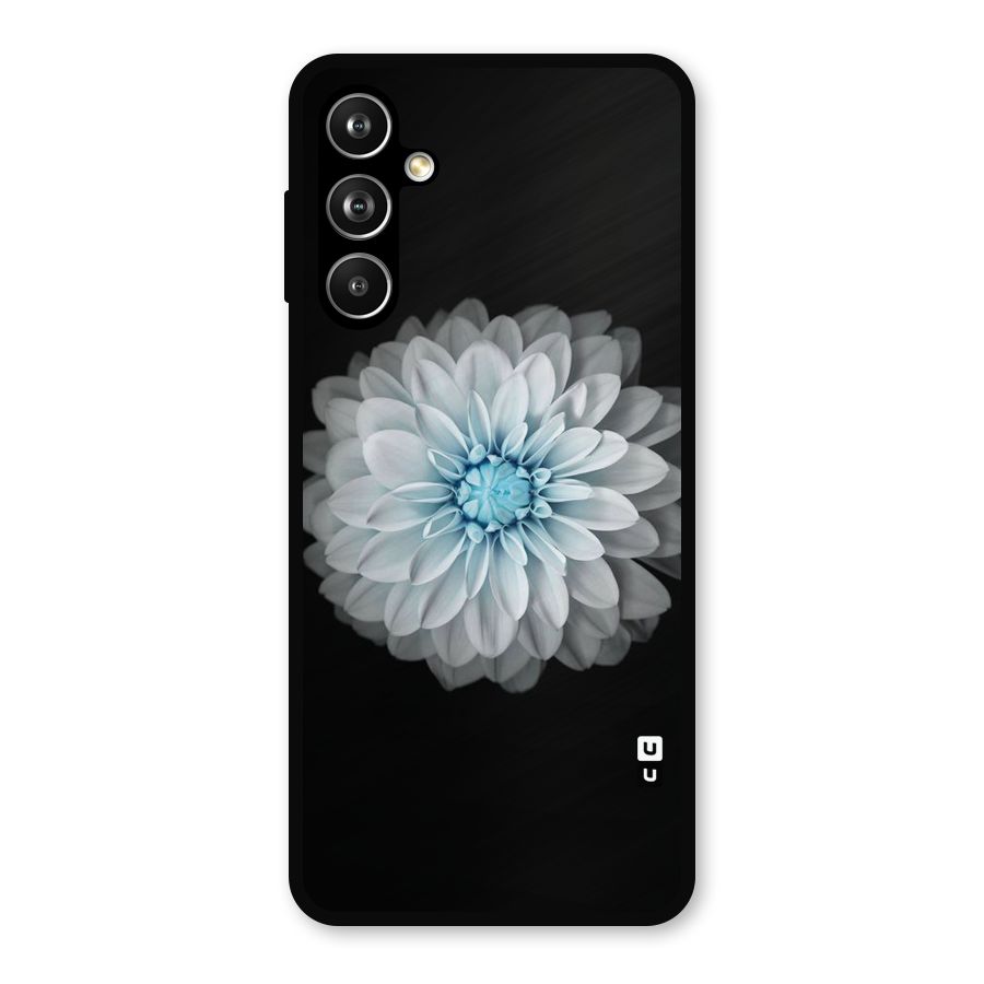 White Bloom Metal Back Case for Samsung Galaxy M54