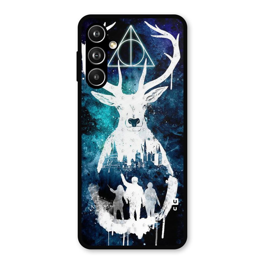White Deer Metal Back Case for Samsung Galaxy M54