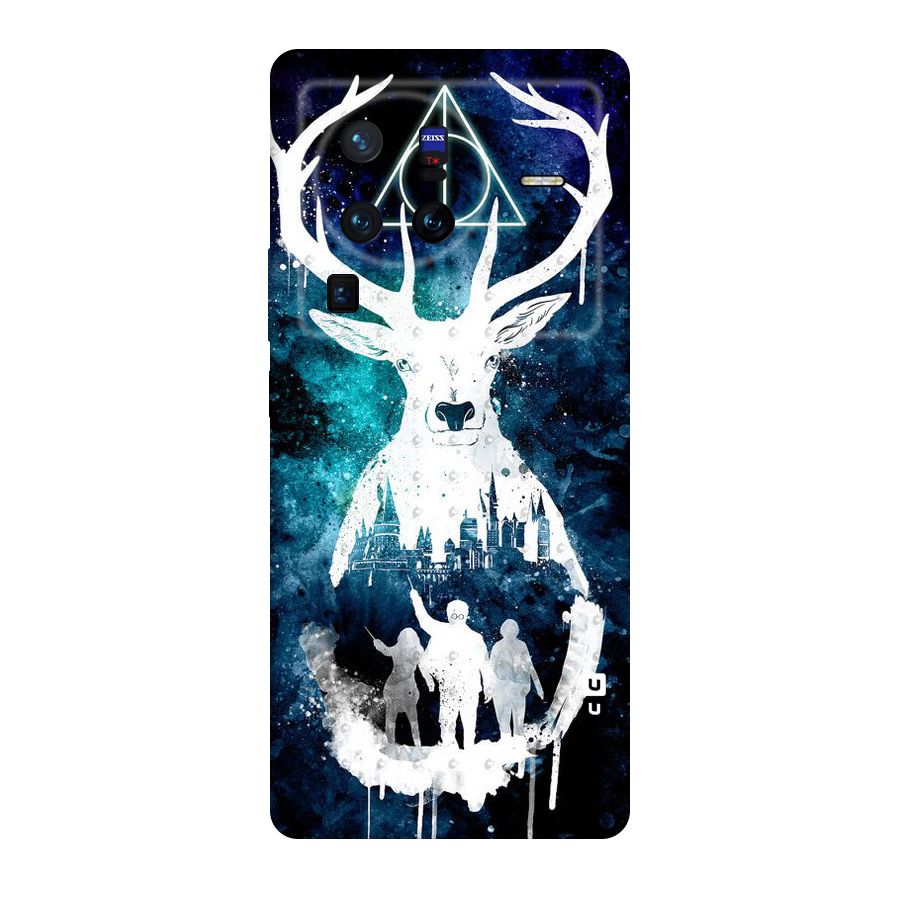 White Deer Original Polycarbonate Back Case for Vivo X80
