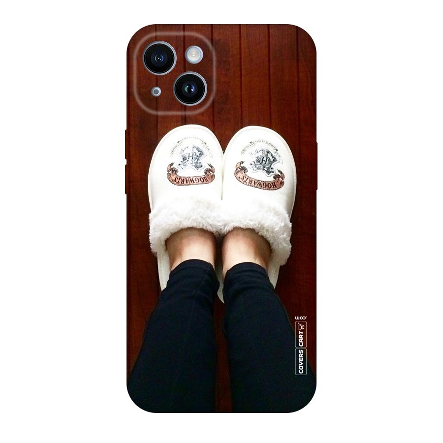 White Feets Original Polycarbonate Back Case for iPhone 14