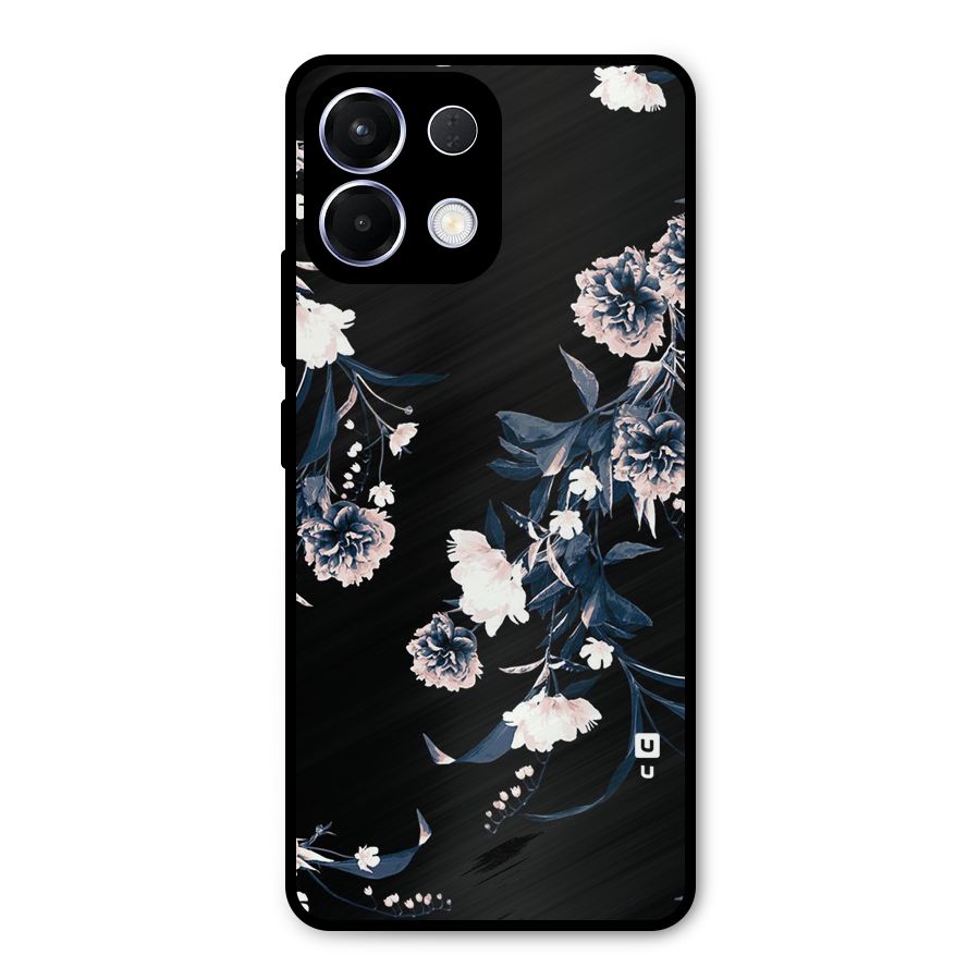 White Flora Metal Back Case for Oppo K13