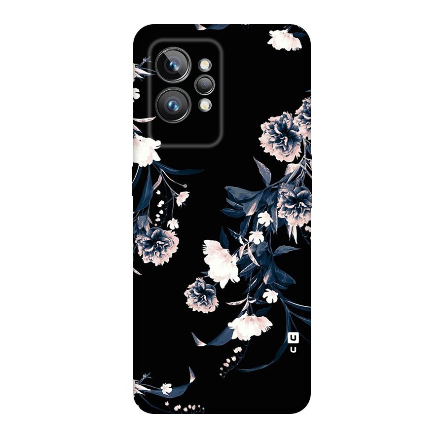 White Flora Original Polycarbonate Back Case for Realme GT2 Pro