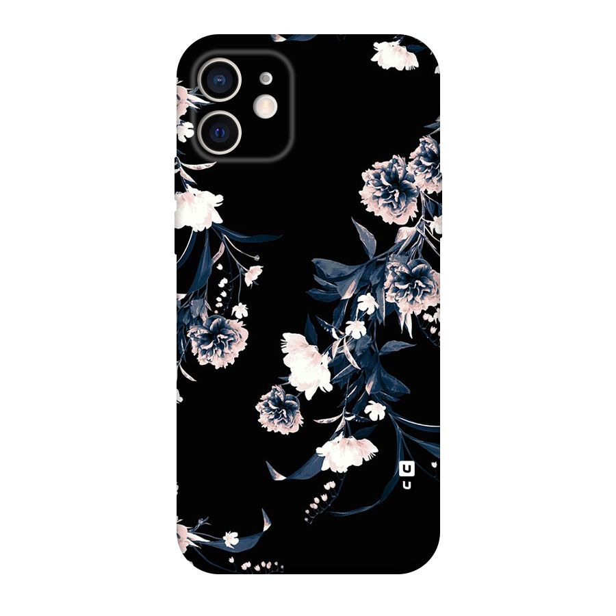 White Flora Original Polycarbonate Back Case for iPhone 12