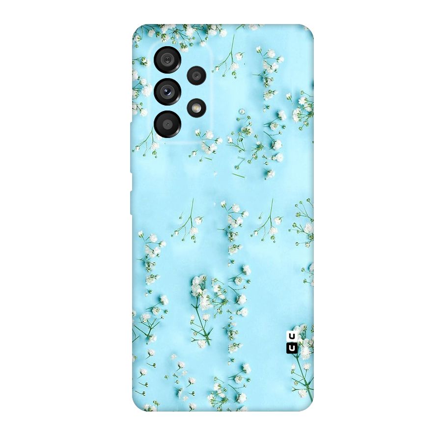 White Lily Design Original Polycarbonate Back Case for Galaxy A53 5G