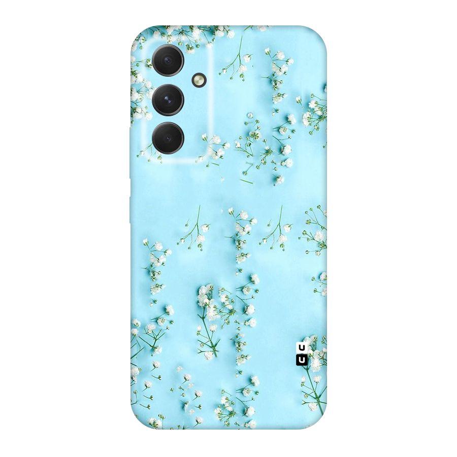 White Lily Design Original Polycarbonate Back Case for Galaxy A54