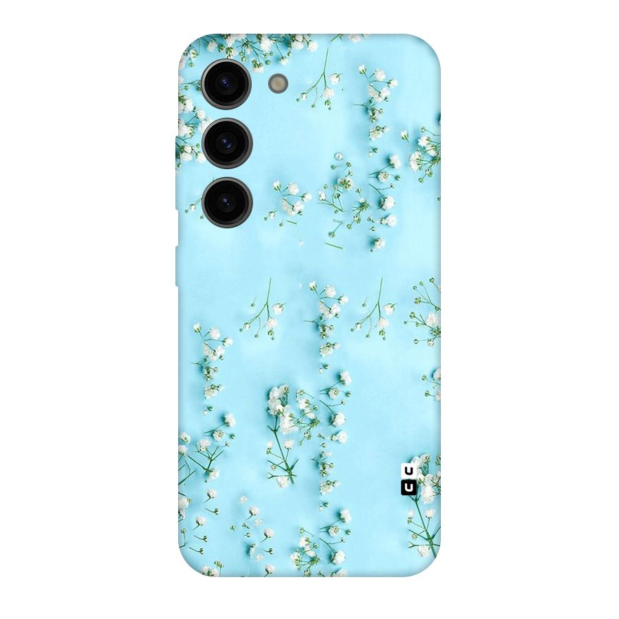 White Lily Design Original Polycarbonate Back Case for Galaxy S23