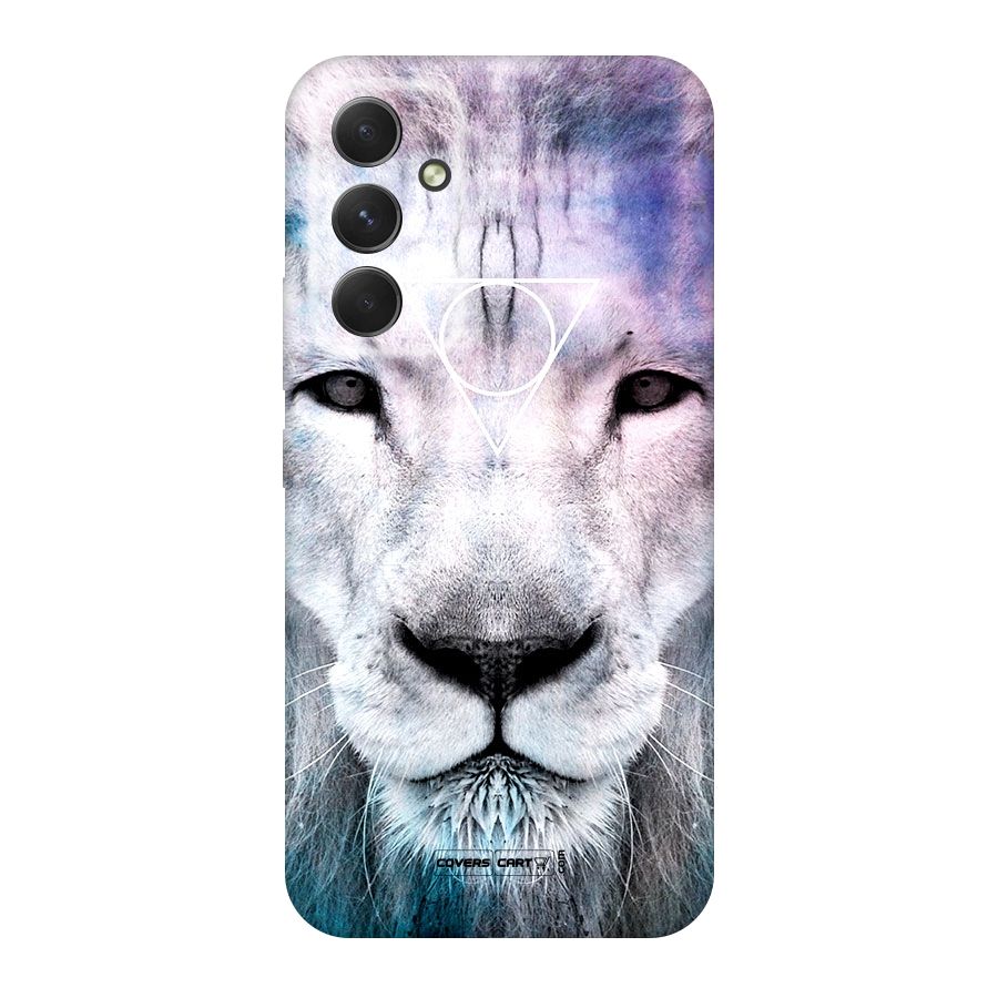 White Lion Original Polycarbonate Back Case for Galaxy A54