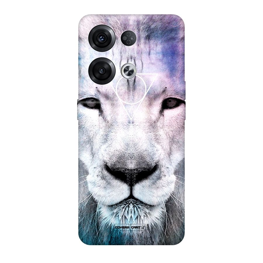 White Lion Original Polycarbonate Back Case for Oppo Reno8 Pro 5G