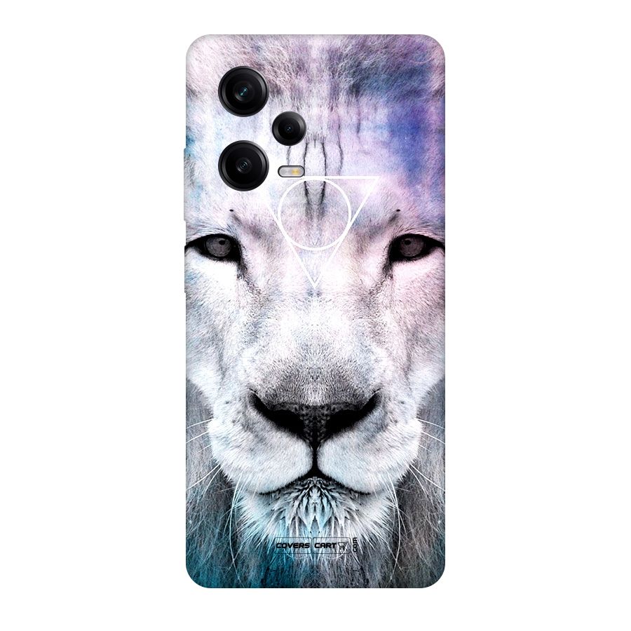 White Lion Original Polycarbonate Back Case for Redmi Note 12 Pro