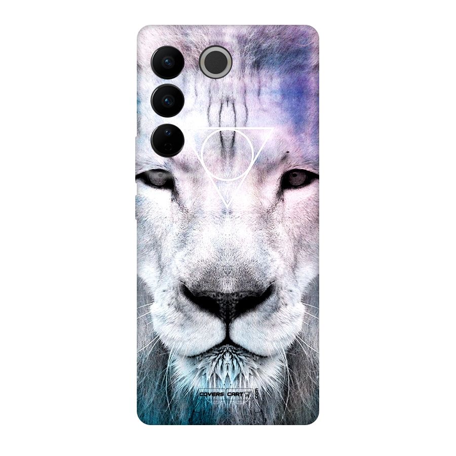 White Lion Original Polycarbonate Back Case for Vivo V27