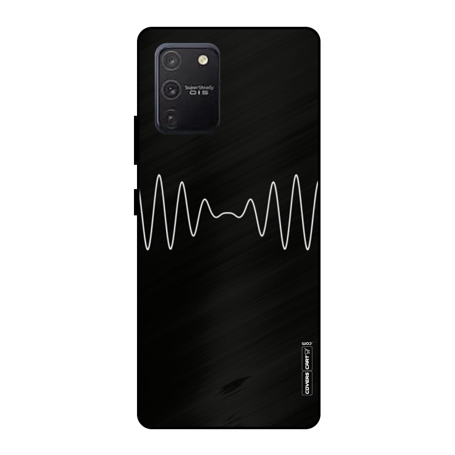 White Minimal Thread Metal Back Case for Galaxy S10 Lite