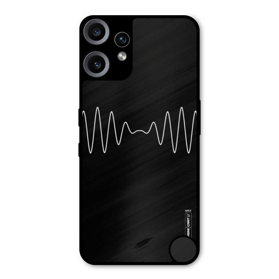 White Minimal Thread Metal Back Case for Nothing CMF Phone 2 Pro