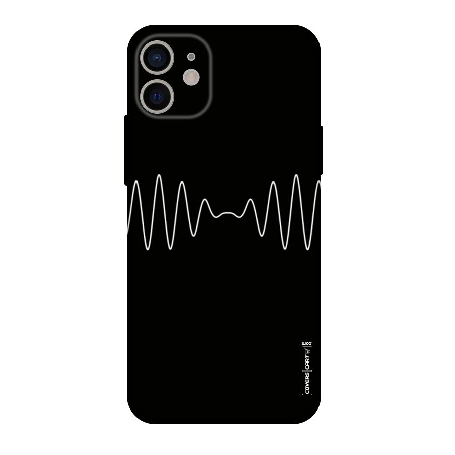 White Minimal Thread Original Polycarbonate Back Case for iPhone 11