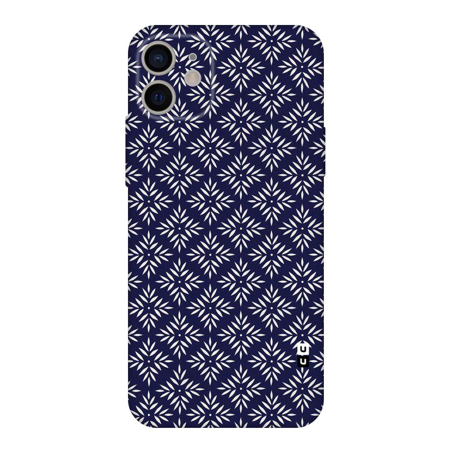 White Petals Pattern Original Polycarbonate Back Case for iPhone 11