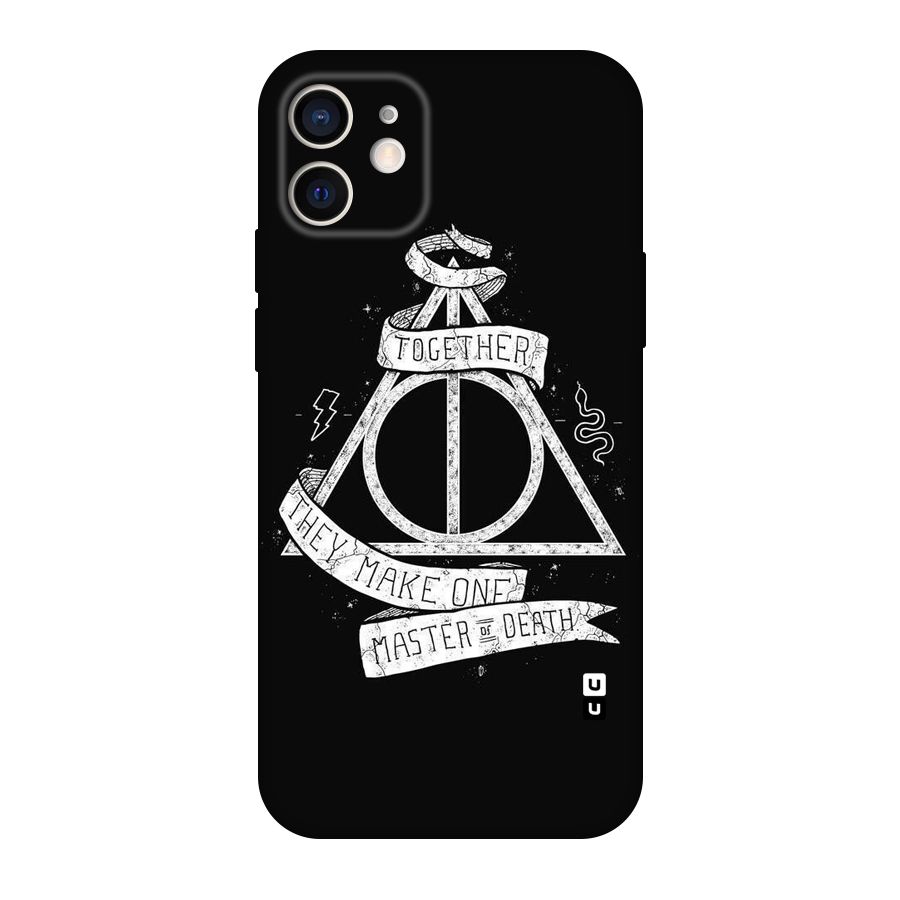 White Ribbon Original Polycarbonate Back Case for iPhone 12