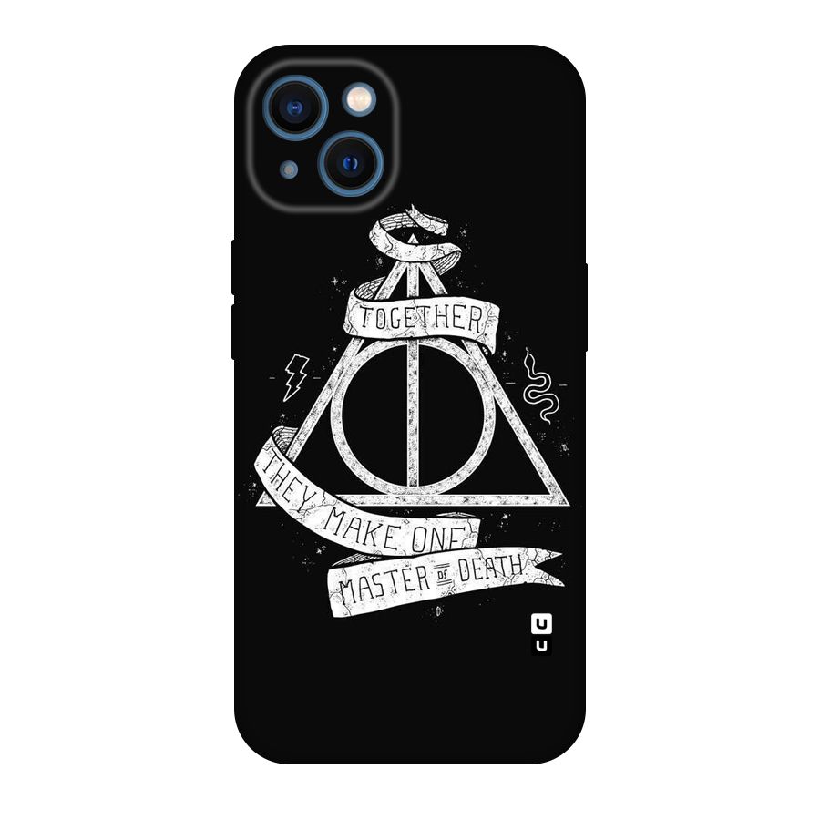 White Ribbon Original Polycarbonate Back Case for iPhone 13